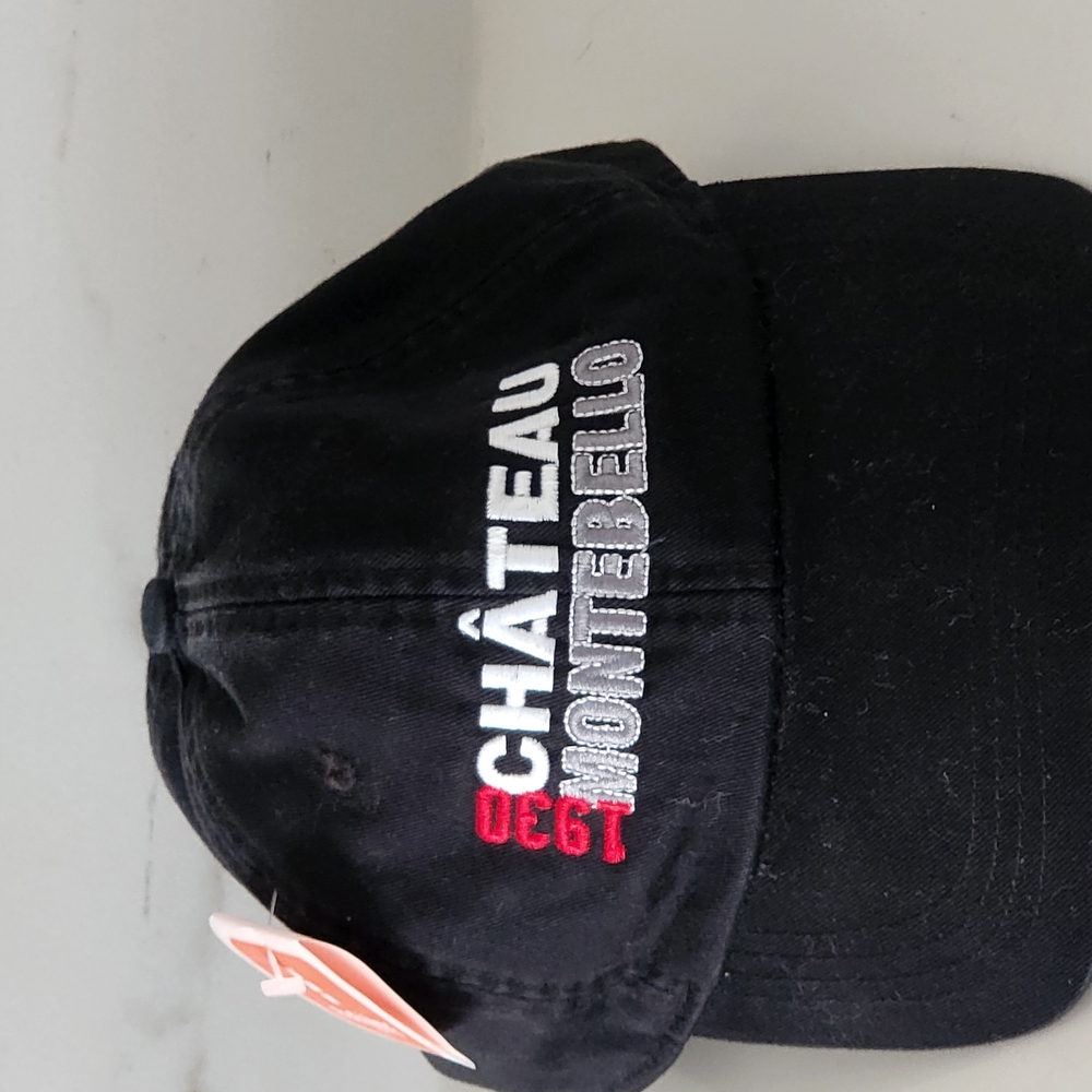1930 Chateau Montebello Black Baseball Cap